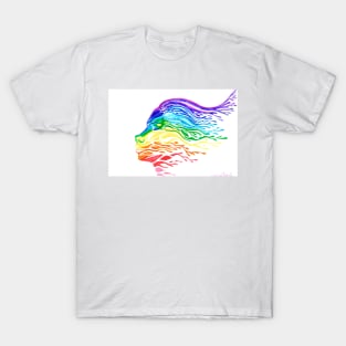 Rainbow face T-Shirt